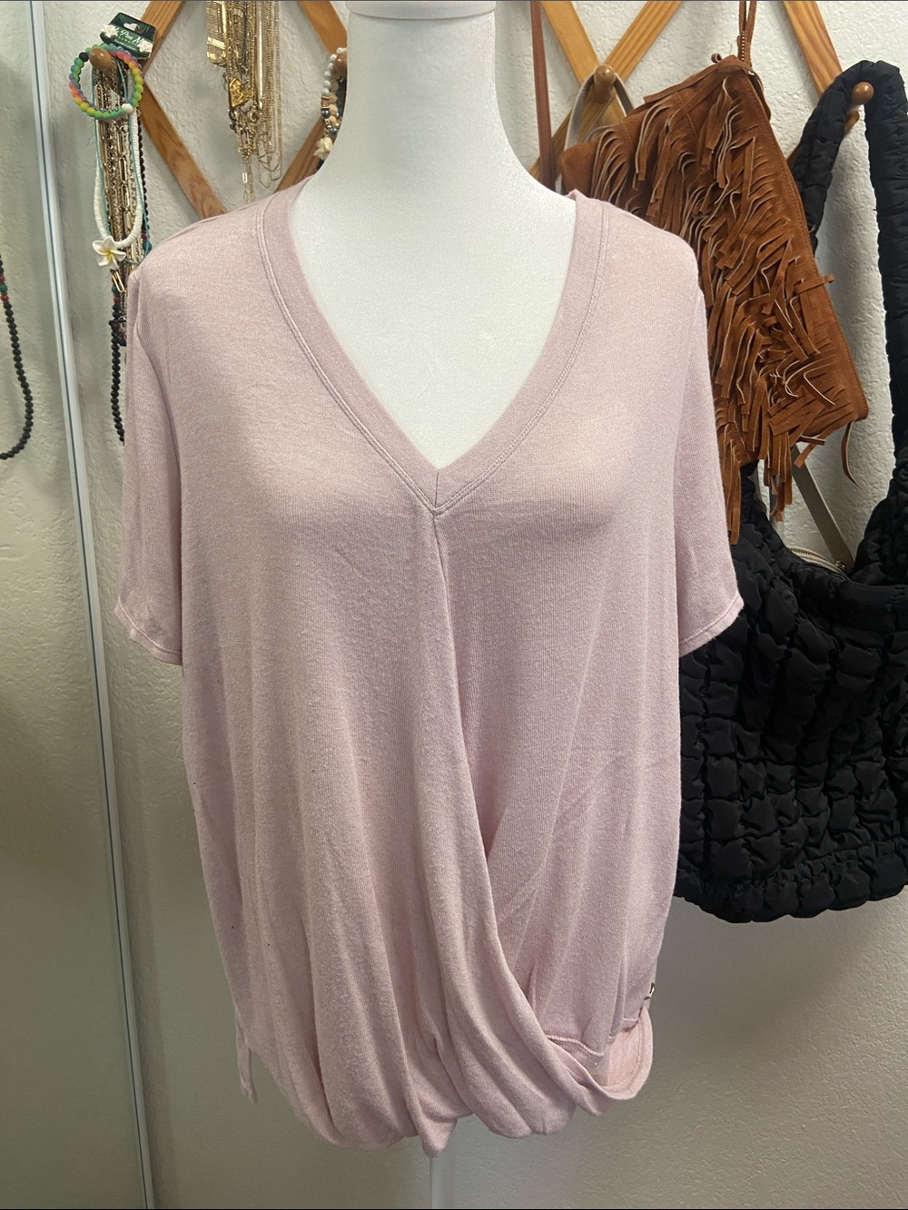 Calvin Klein Draped V-Neck Women’s XL